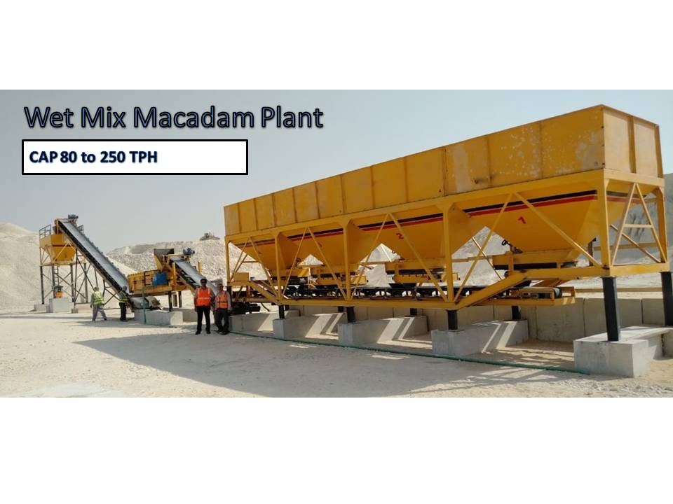 Wet Mix Macdam Plant